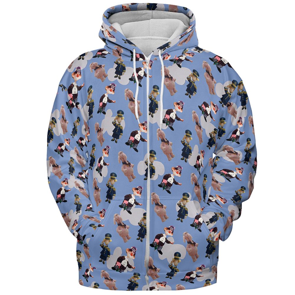 All-over Print Hoodie - WYEX754J -  - 3