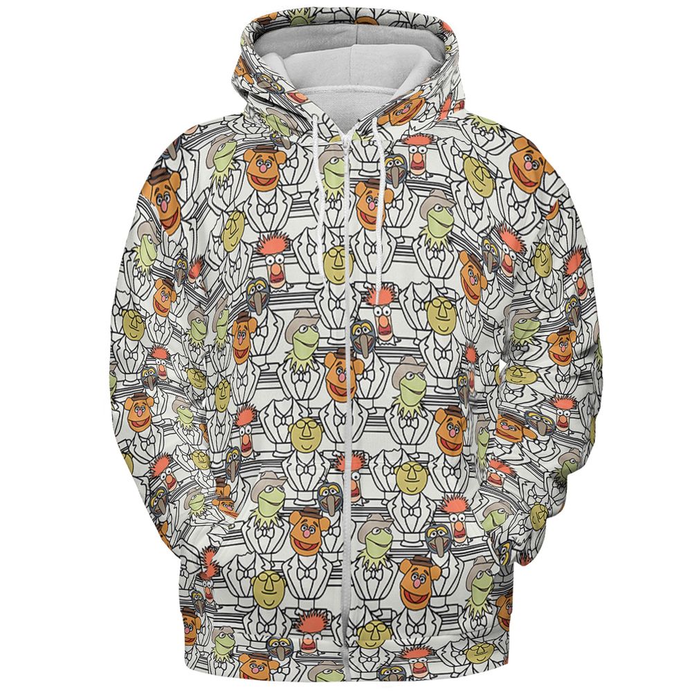 All-over Print Hoodie - WQSE65LD -  - 3