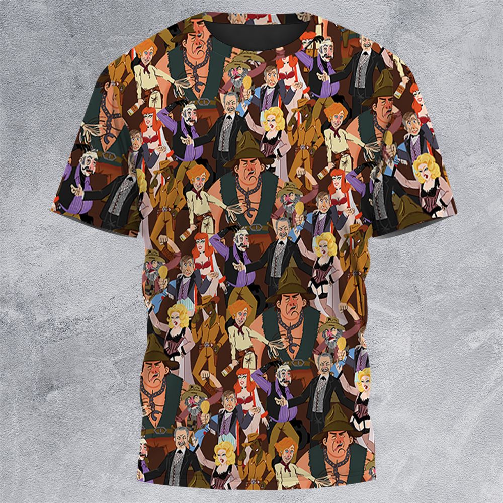 All-Over Print Unisex T-Shirt - BFL37U17 -  - 3