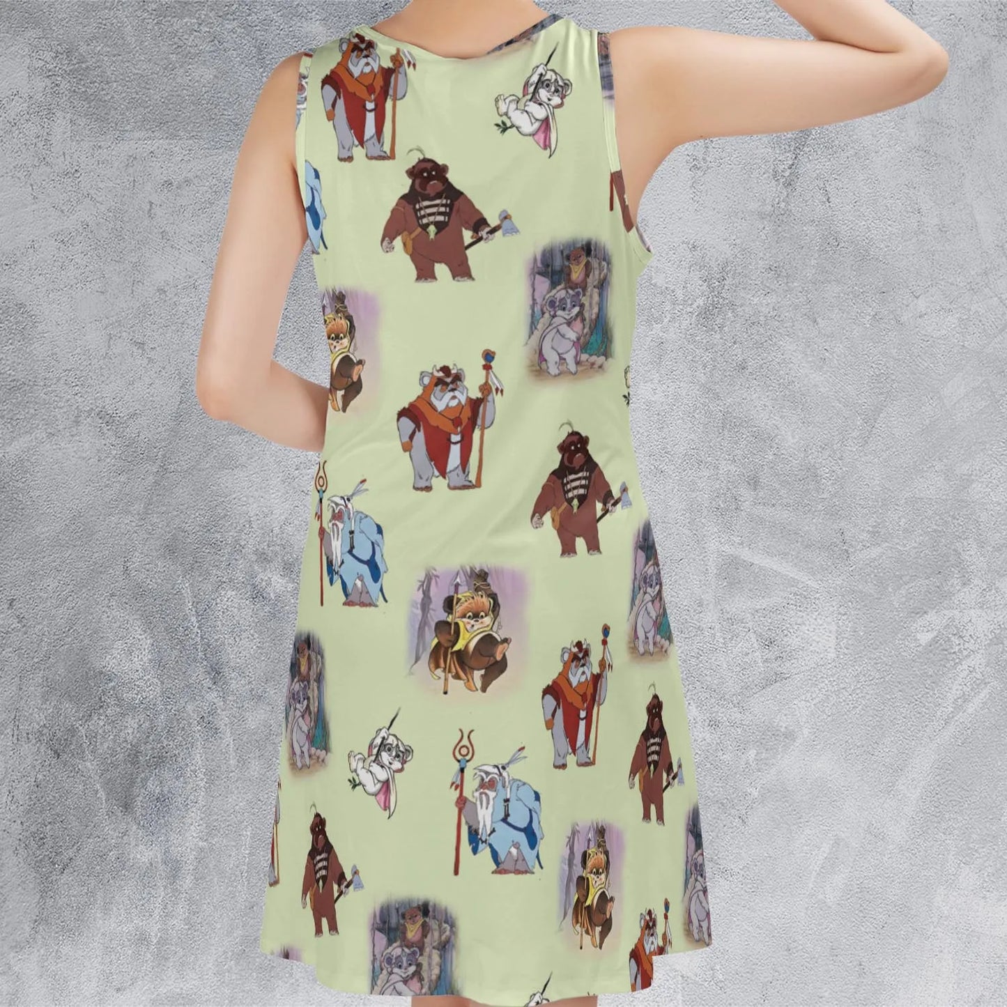 Sleeveless Dress - SKF888VK
