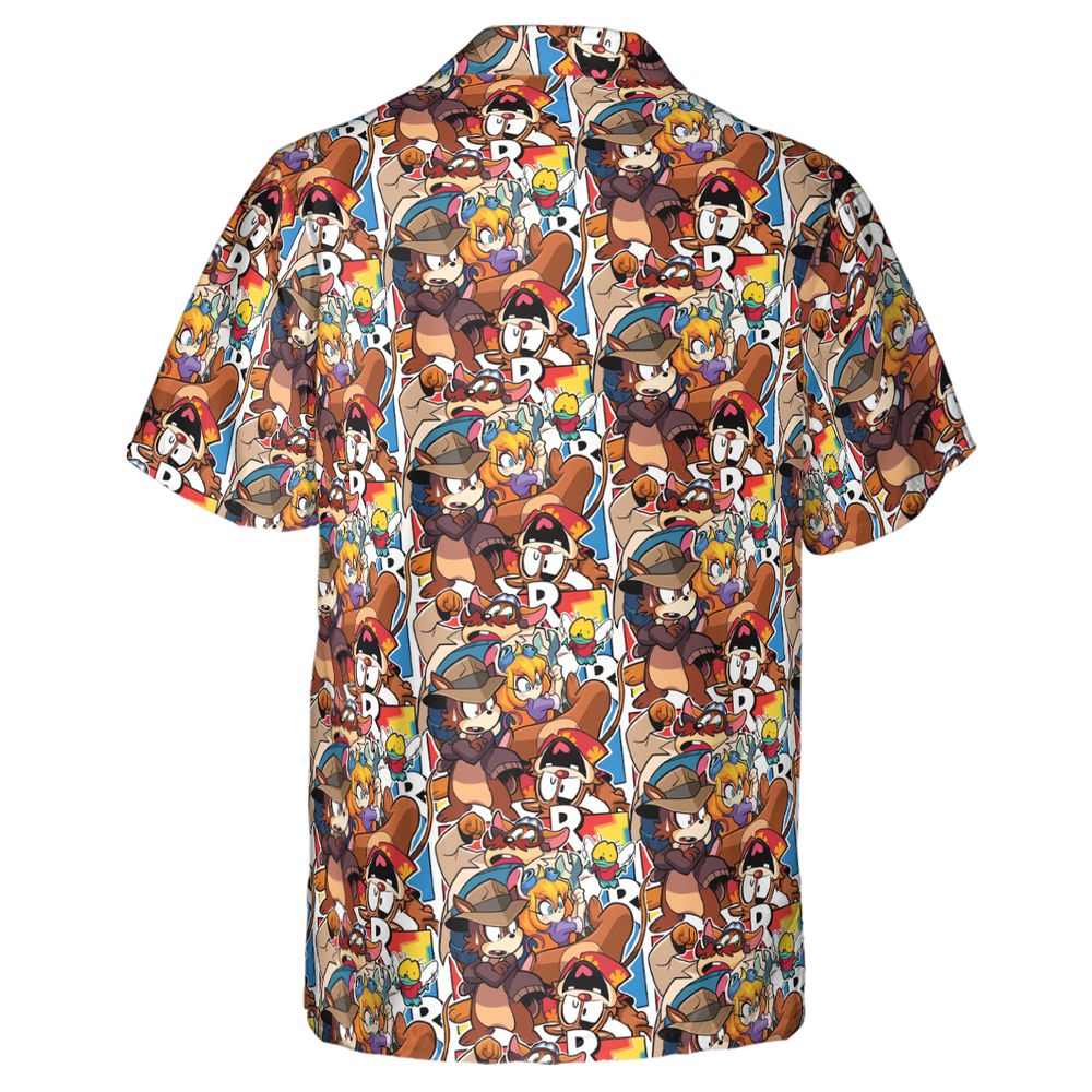 Hawaiian Shirt - KC91PRUE -  - 3