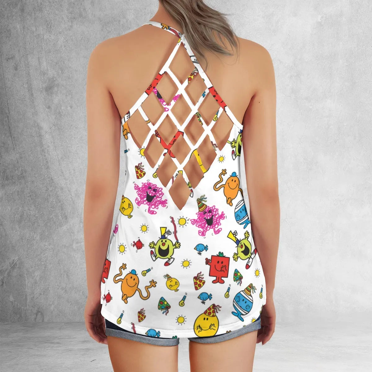 Criss Cross Tank Top - ZH9YP9GG