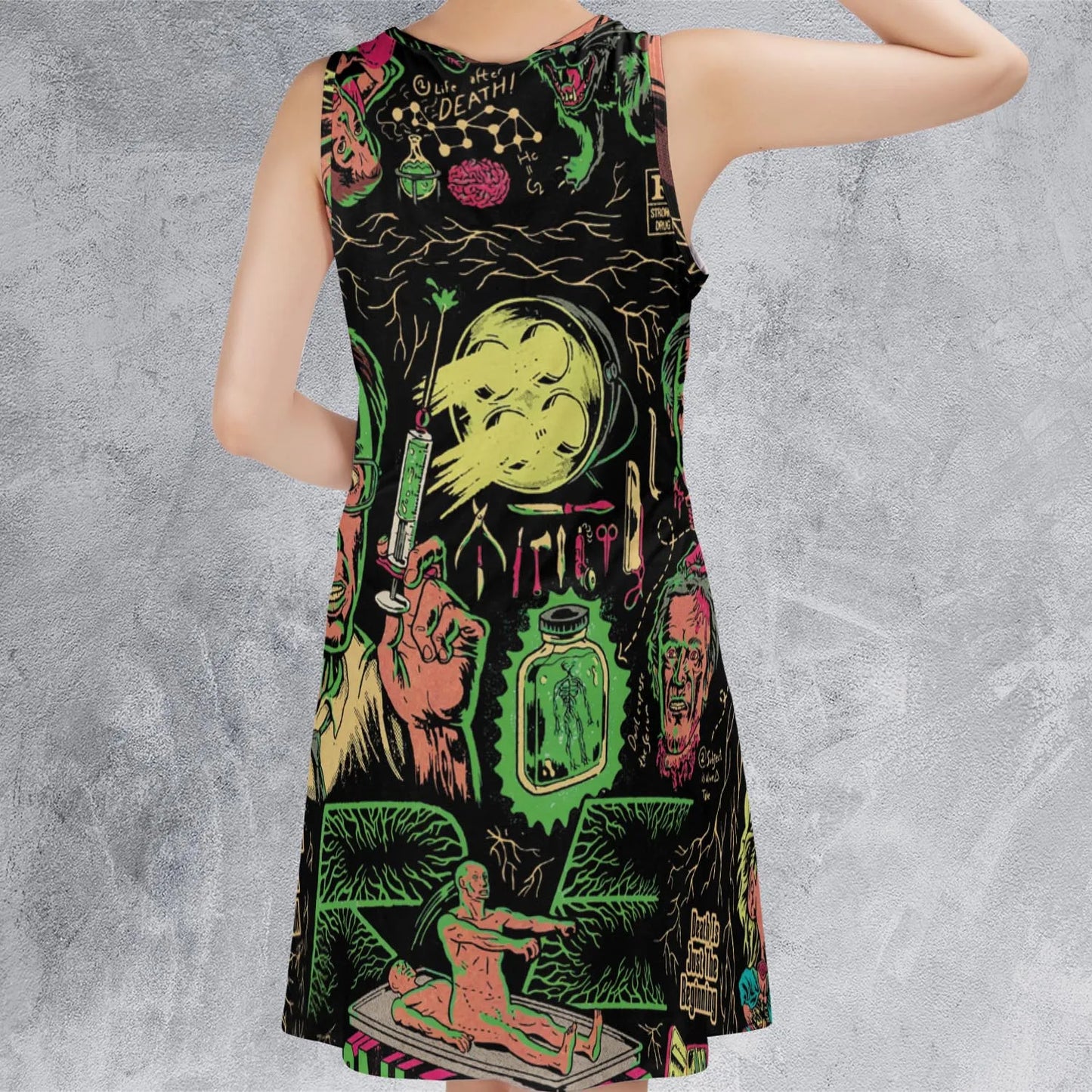 Sleeveless Dress - 2AS149GF