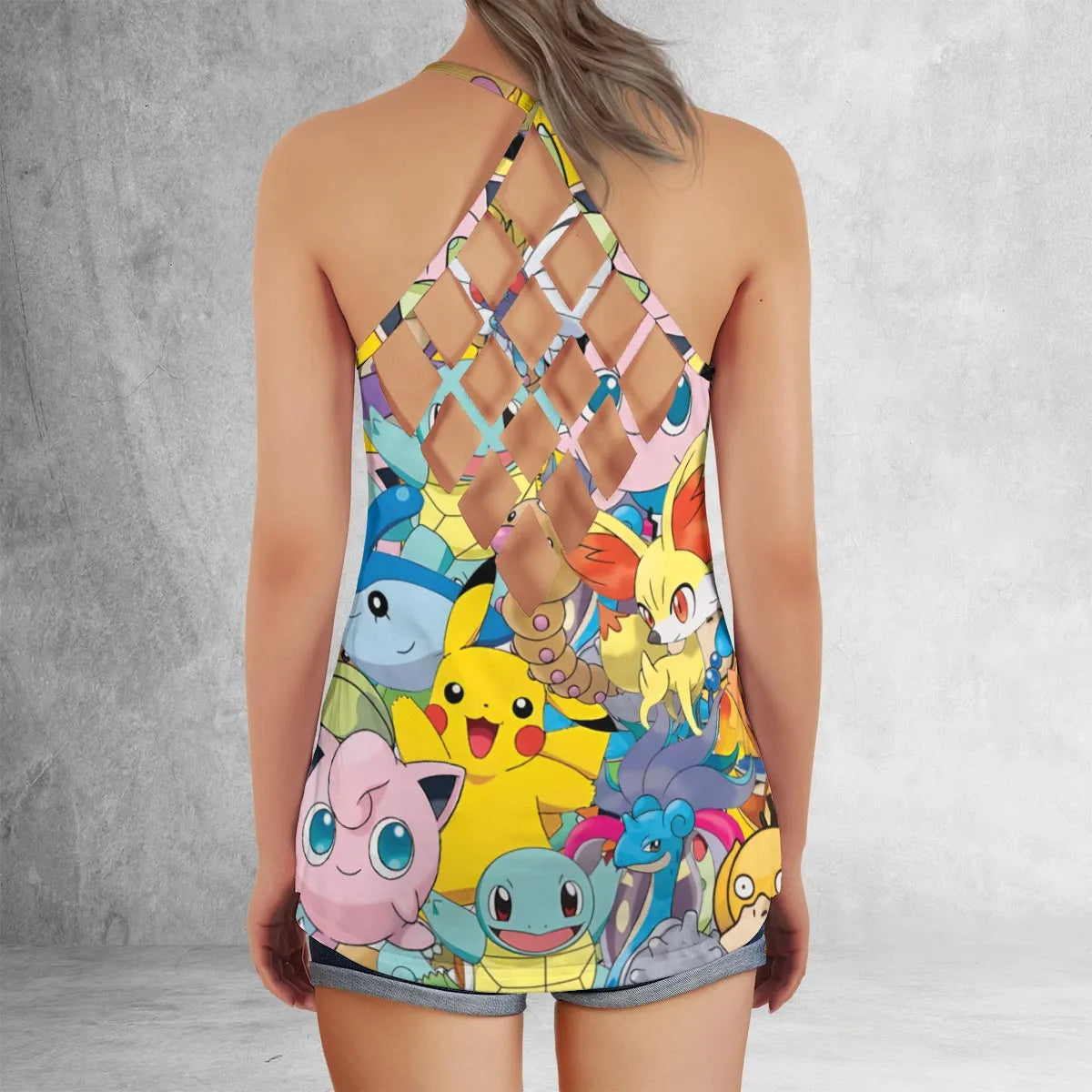 Criss Cross Tank Top - WB1DHTH3