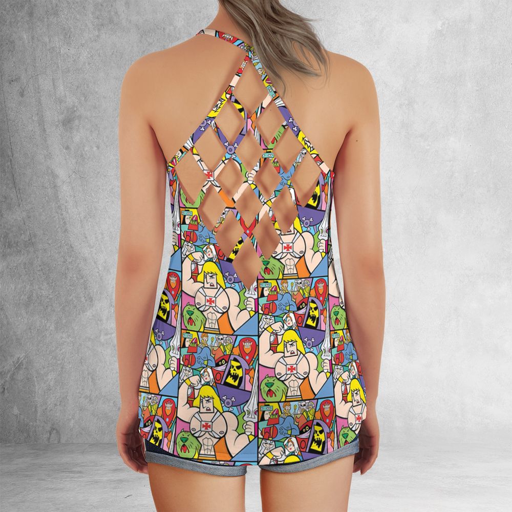 Criss Cross Tank Top - 4GJMTX3Q -  - 3