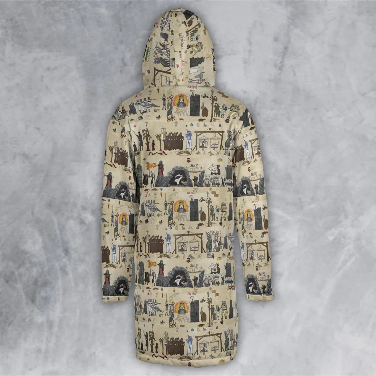 Hooded Cloak Coat - H8325YW7