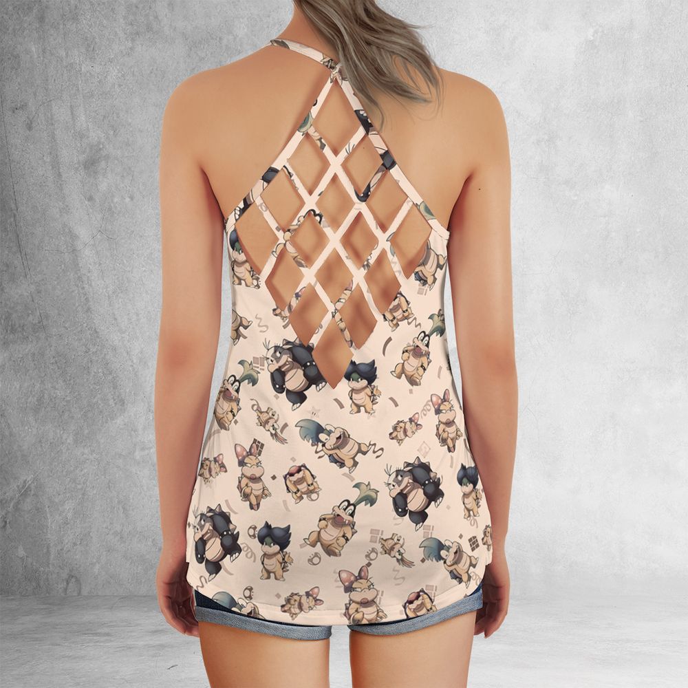 Criss Cross Tank Top - 8CZZ1MZY -  - 3