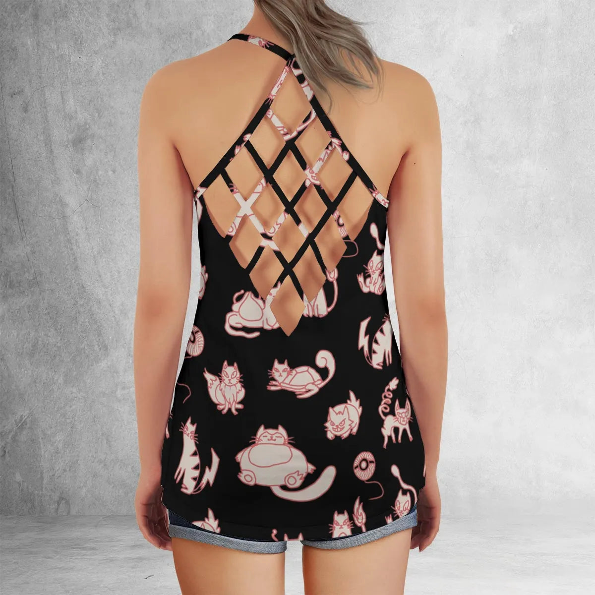 Criss Cross Tank Top - ZD3HCKHD