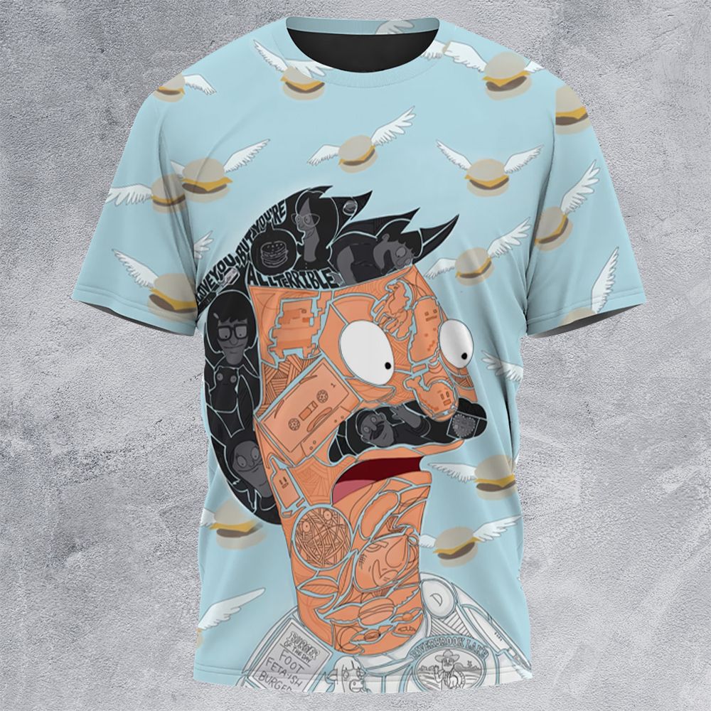 All-Over Print Unisex T-Shirt - M9V6PGCC -  - 3