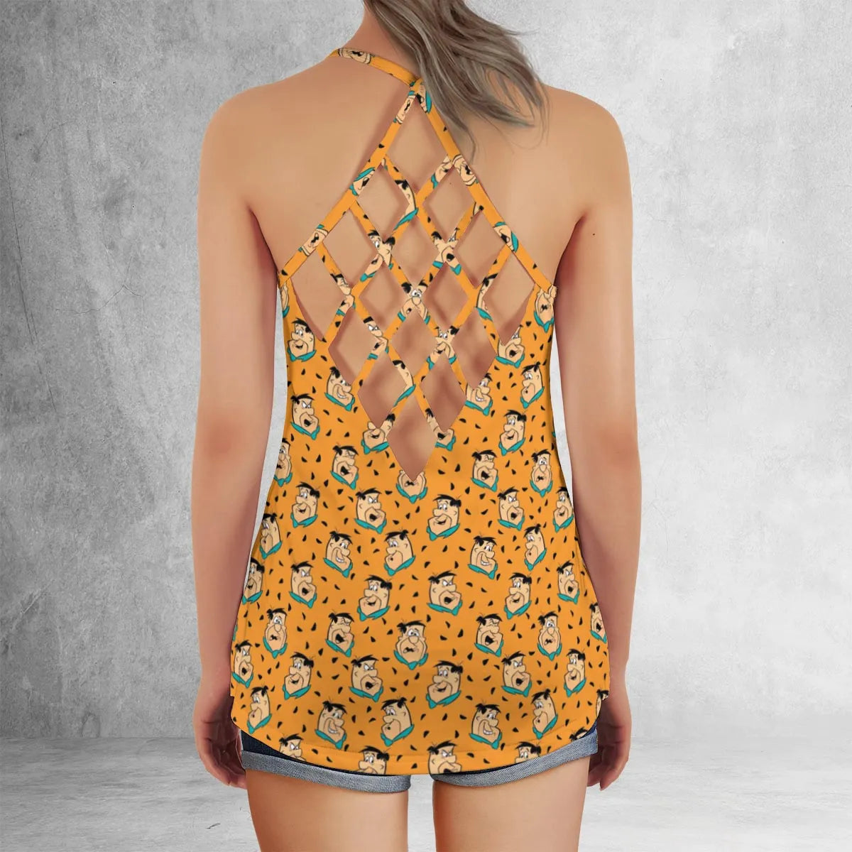 Criss Cross Tank Top - SCPDU6RZ