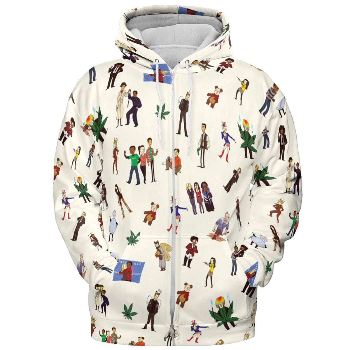 All-over Print Hoodie - 7TQ9XFTK