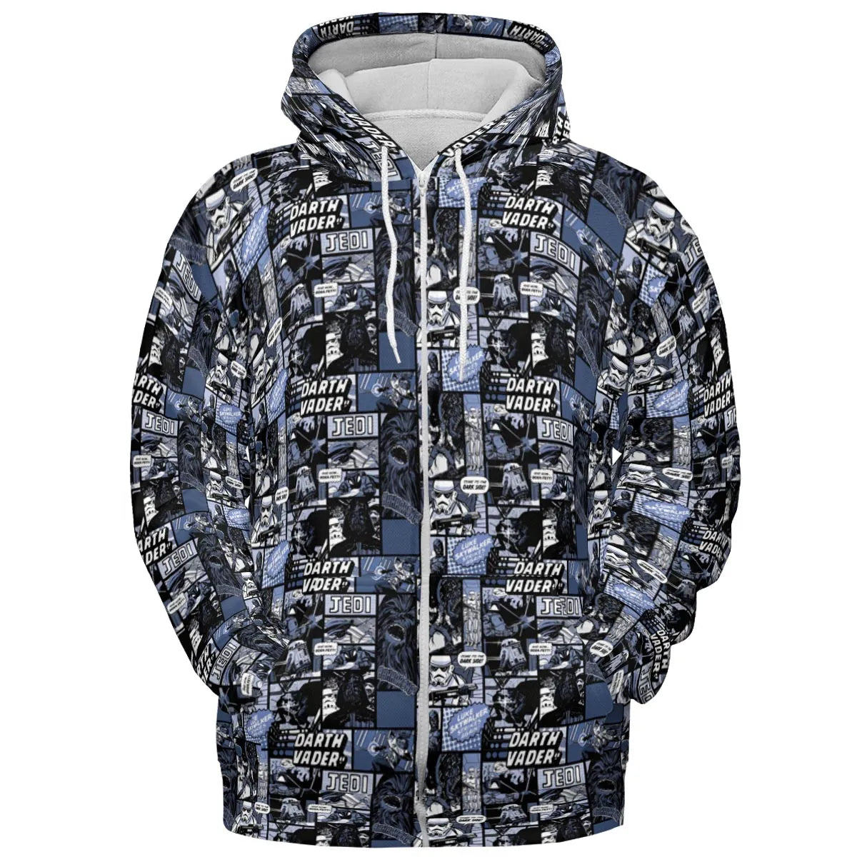 All-over Print Hoodie - QZXCBLTR