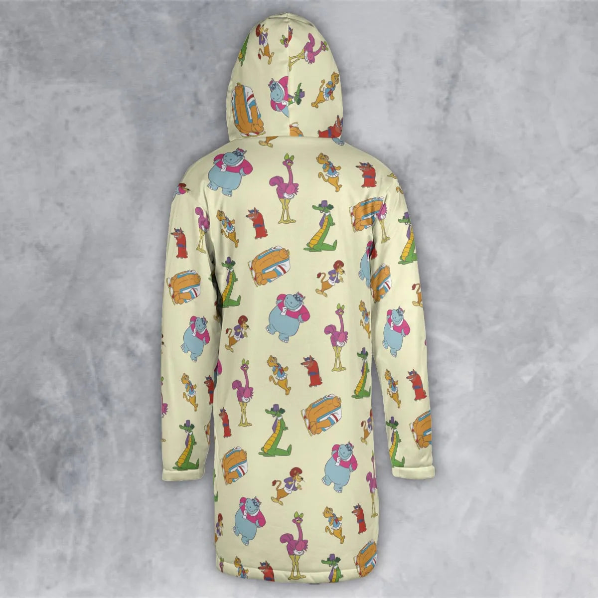 Hooded Cloak Coat - 5BVK65KT