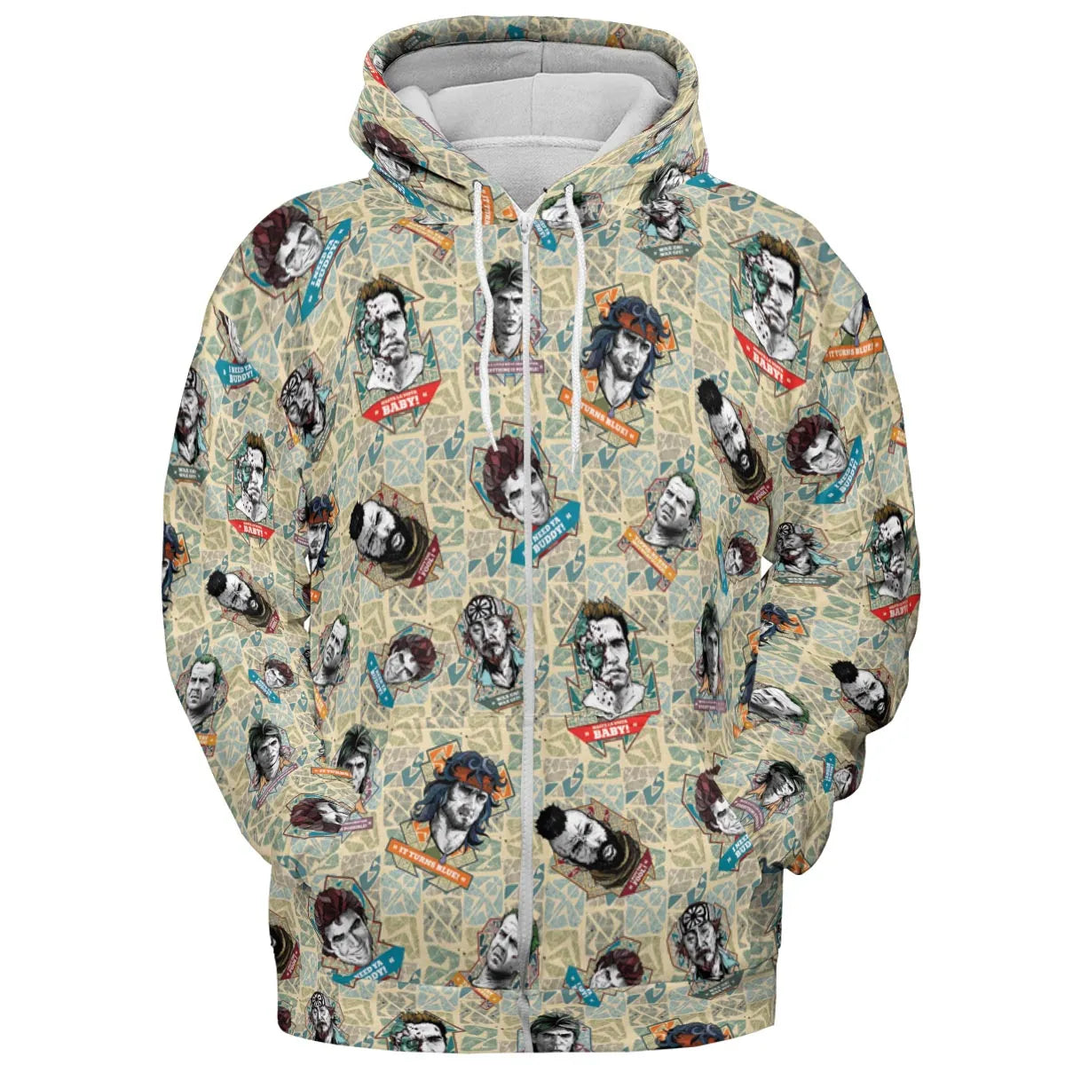 All-over Print Hoodie - 8RGL429E