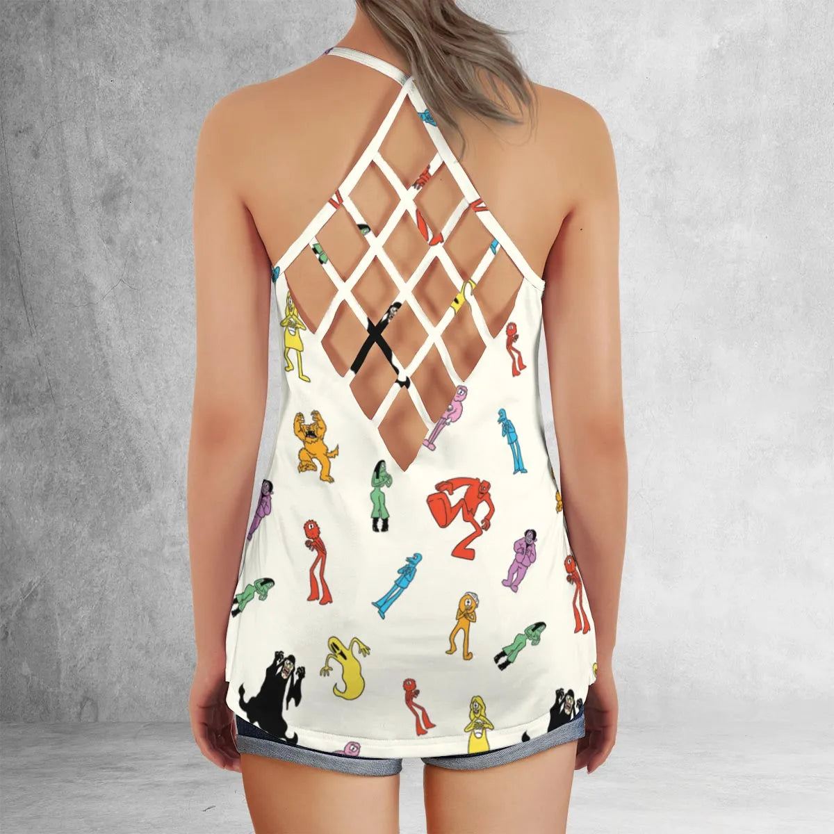 Criss Cross Tank Top - Z7KTYCUL