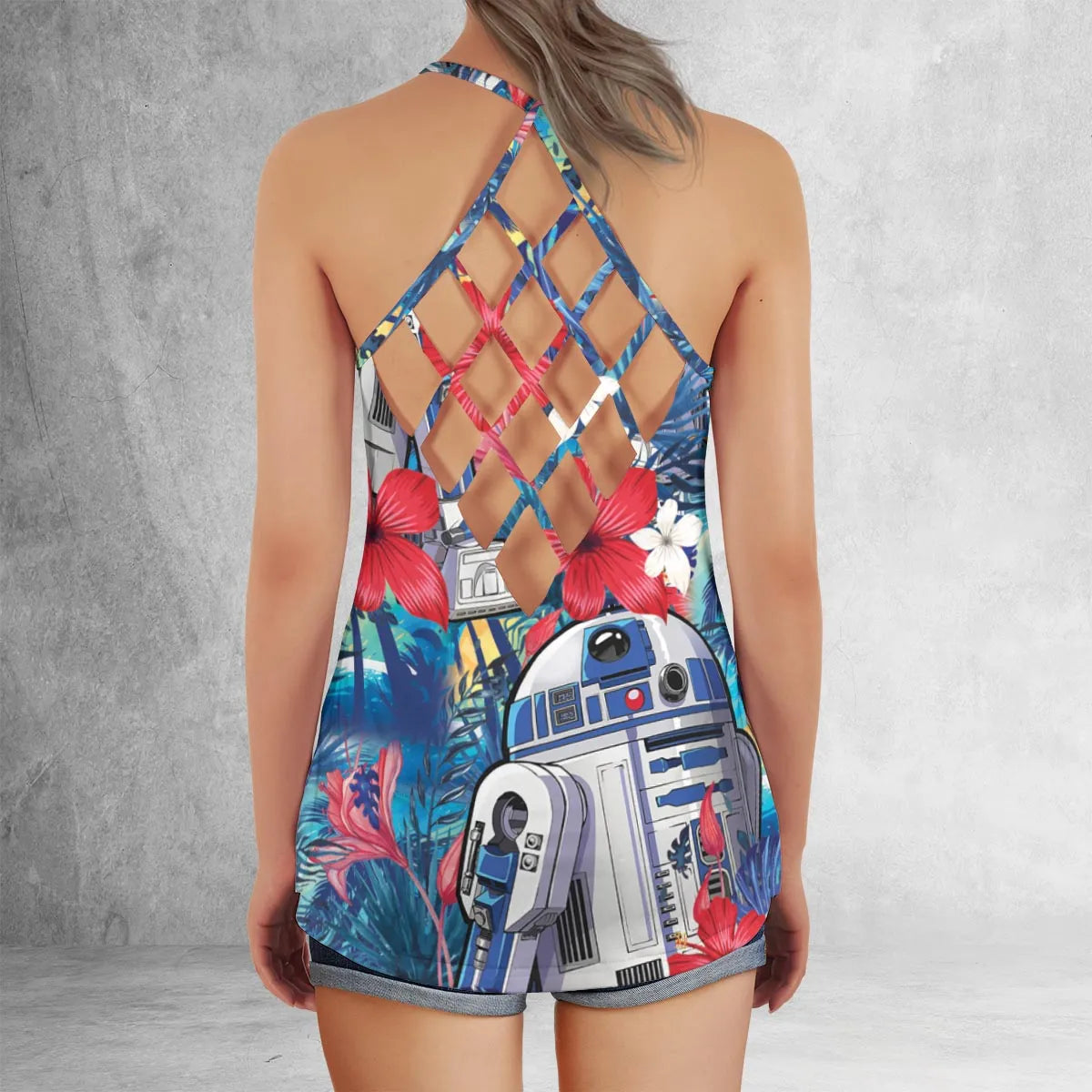 Criss Cross Tank Top - 7ZEKVFP2