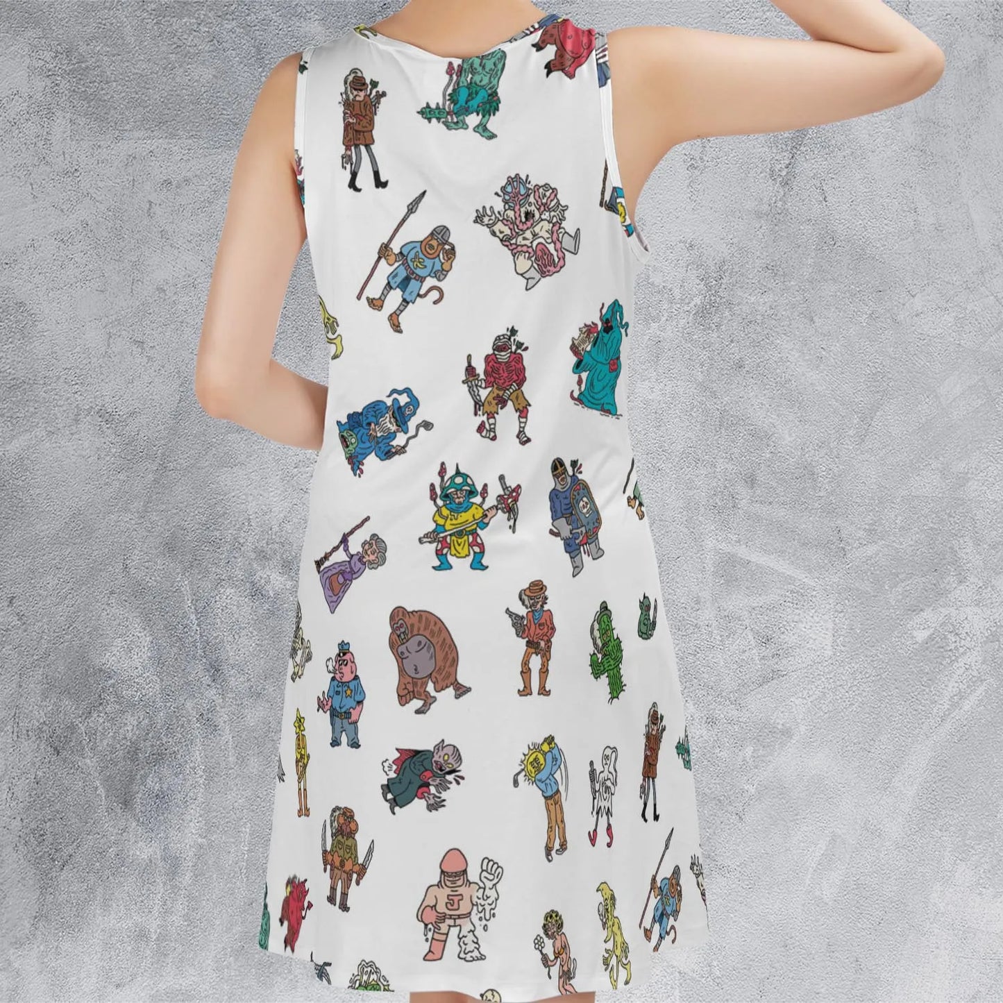 Sleeveless Dress - 4C5J1WTC
