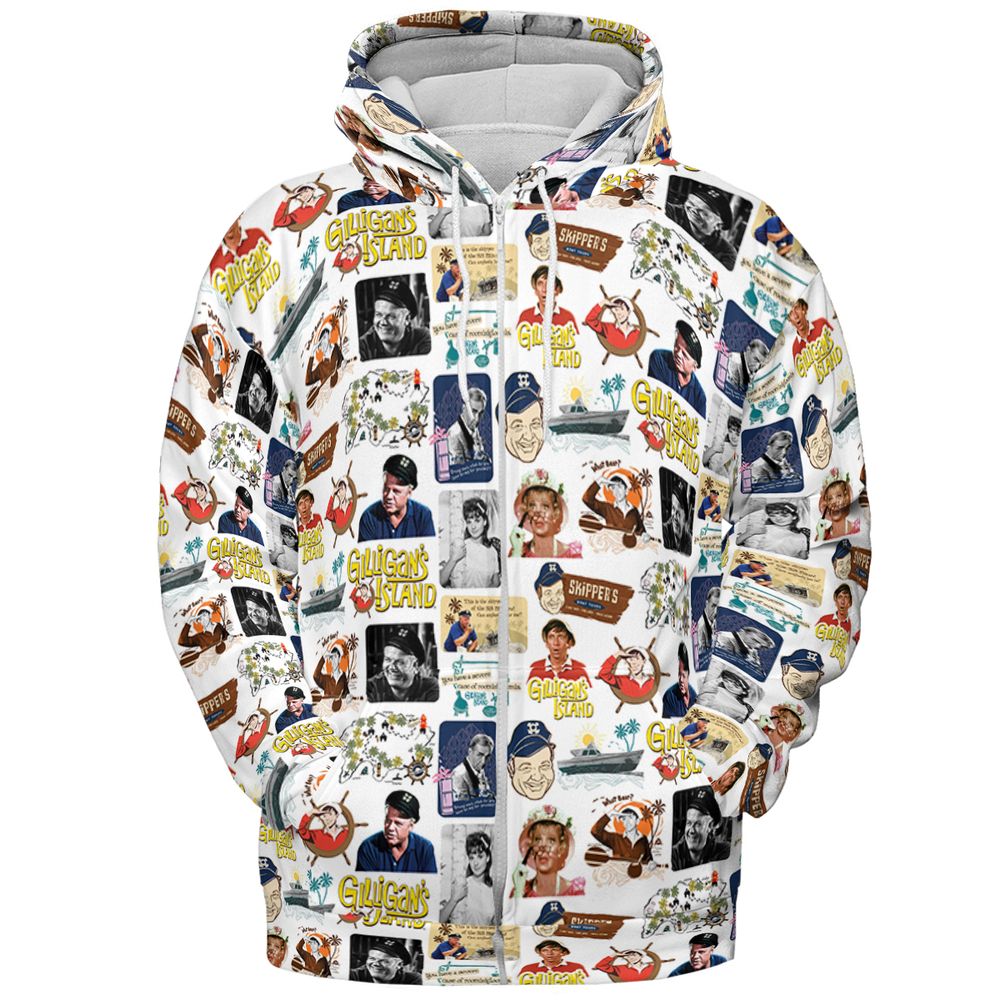 All-over Print Hoodie - 7NWW65X5 -  - 3
