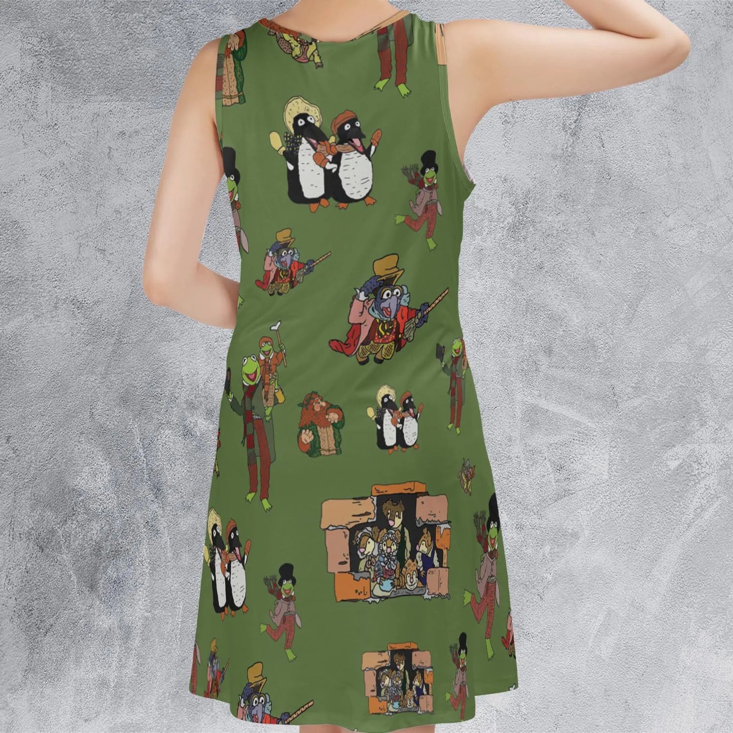 Sleeveless Dress - AGFLK69B