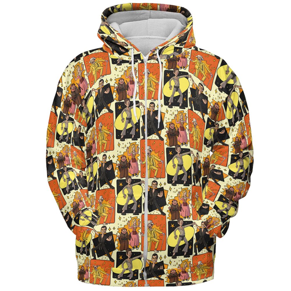 All-over Print Hoodie - SDNM6MVT -  - 3