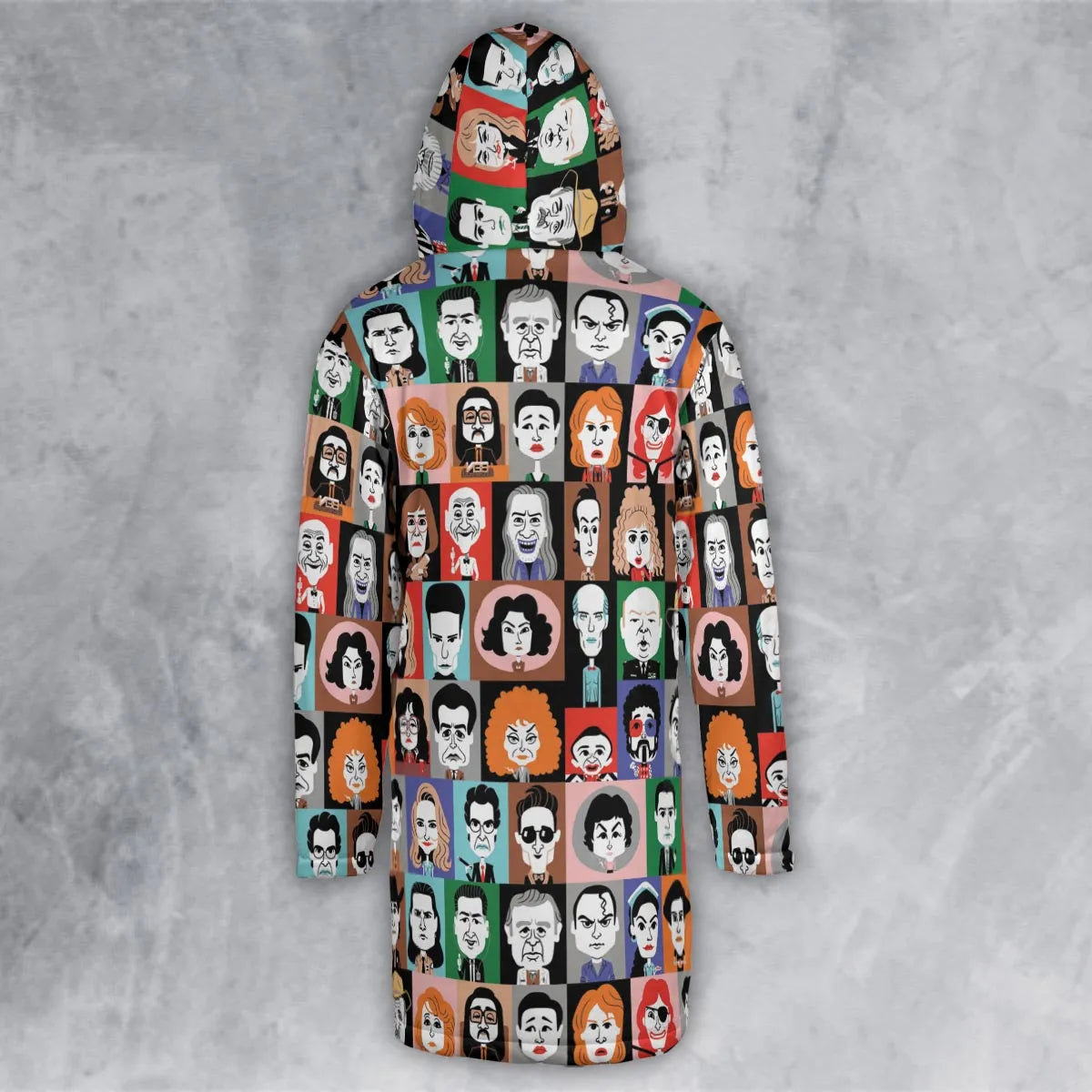 Hooded Cloak Coat - UCALCGY9