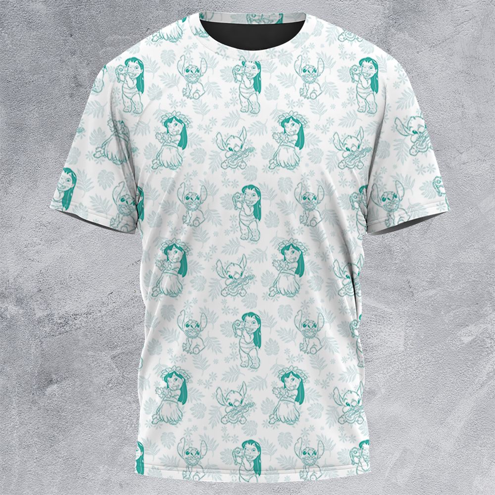 All-Over Print Unisex T-Shirt - 9814WE9R -  - 3