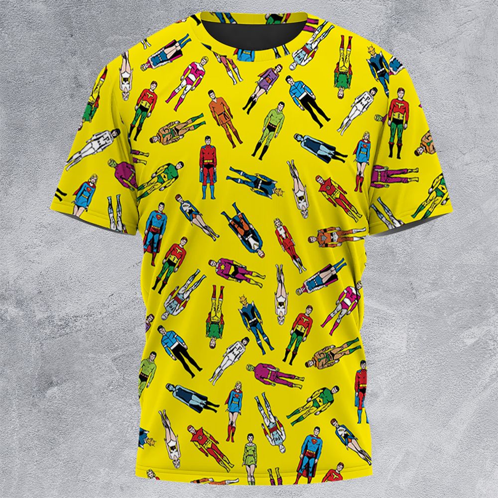 All-Over Print Unisex T-Shirt - 8YZF182K -  - 3