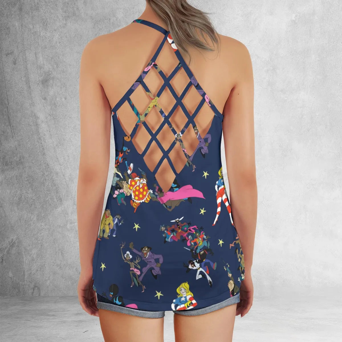 Criss Cross Tank Top - G63JV595