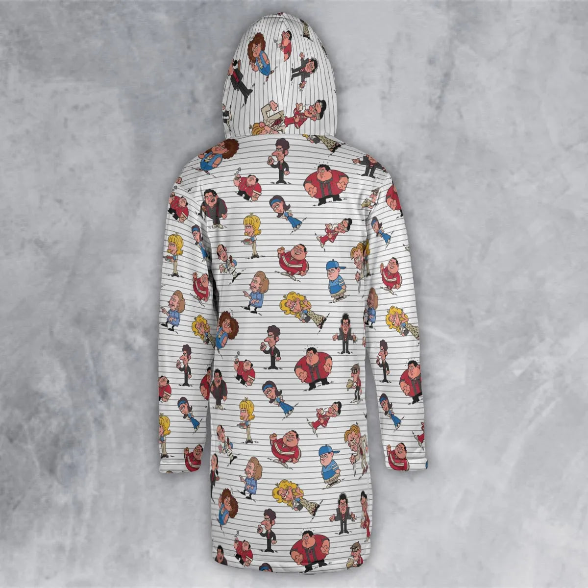 Hooded Cloak Coat - D1C9GL8F