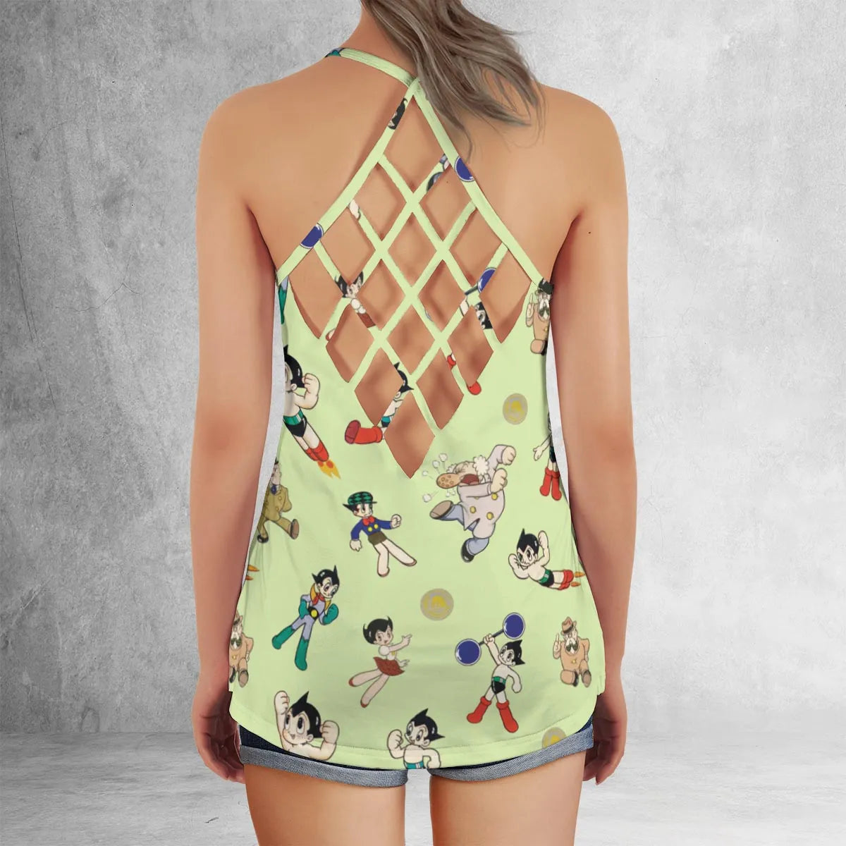 Criss Cross Tank Top - 624VLLSP