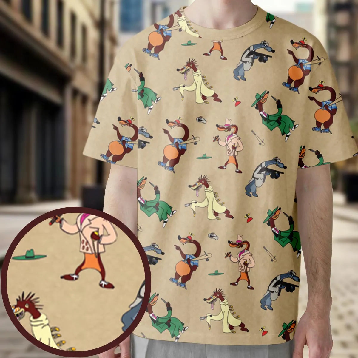 All-Over Print Unisex T-Shirt - 74QMS8BW