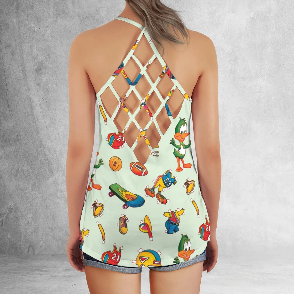 Criss Cross Tank Top - U4P6NZ4G