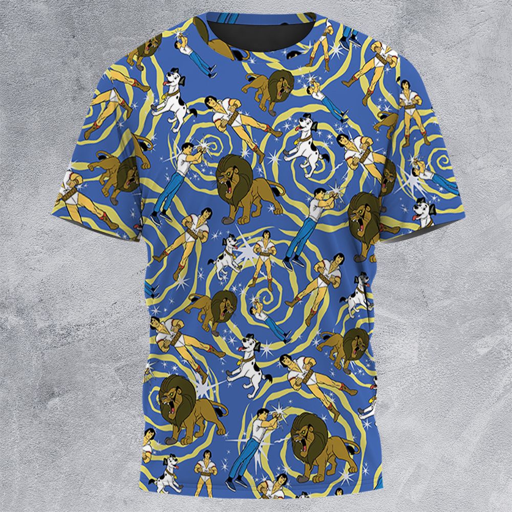 All-Over Print Unisex T-Shirt - XJ94KU6L -  - 3
