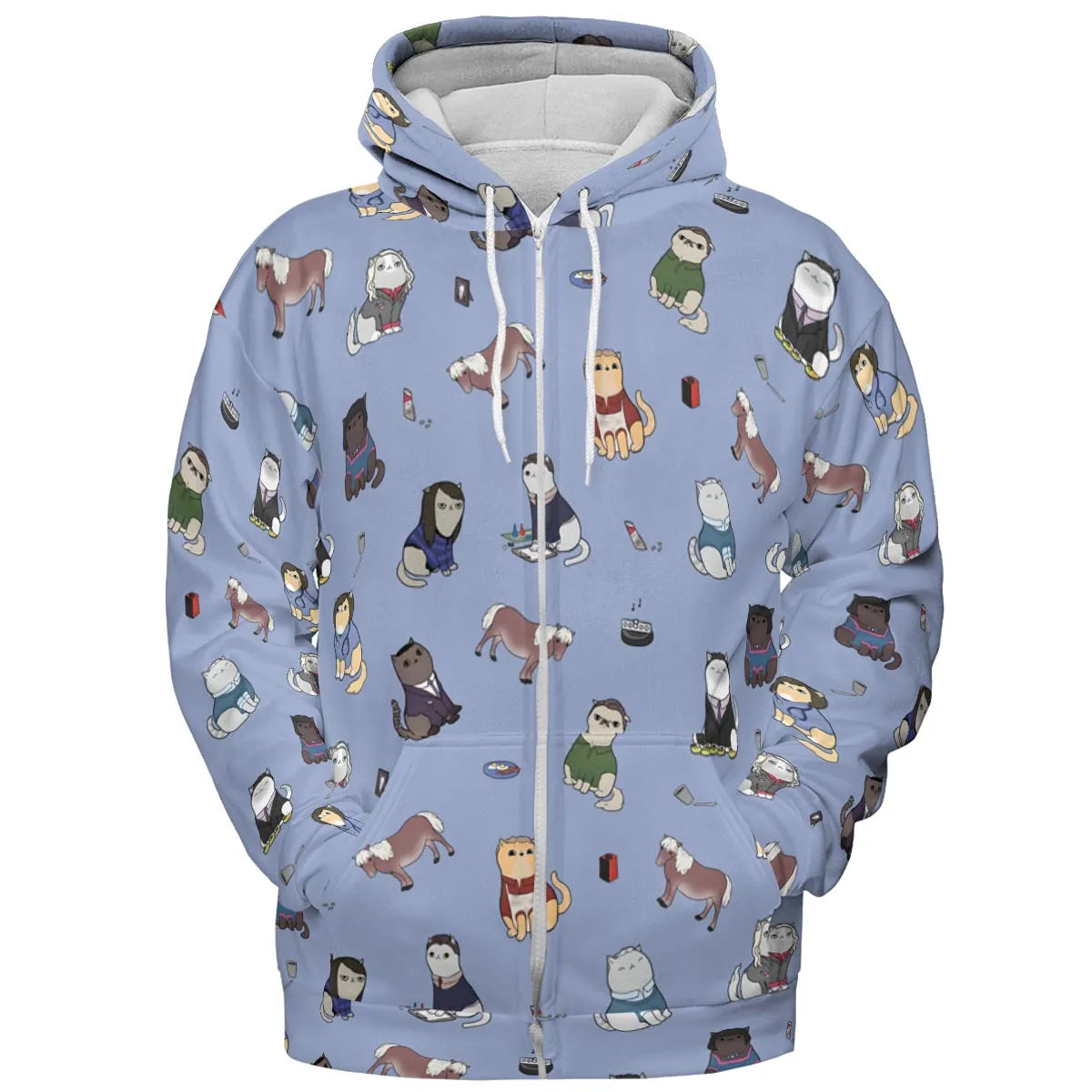 All-over Print Hoodie - NAQFMK7H