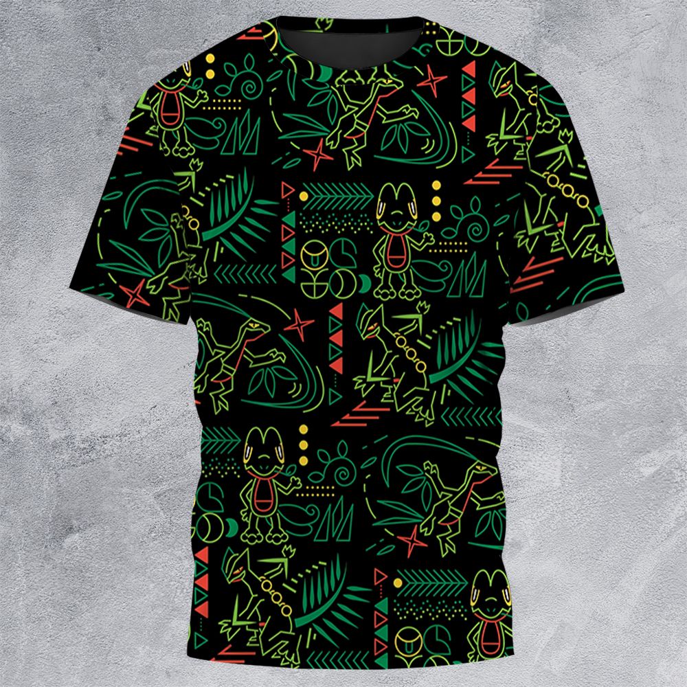 All-Over Print Unisex T-Shirt - YVZ2LW5Q -  - 3
