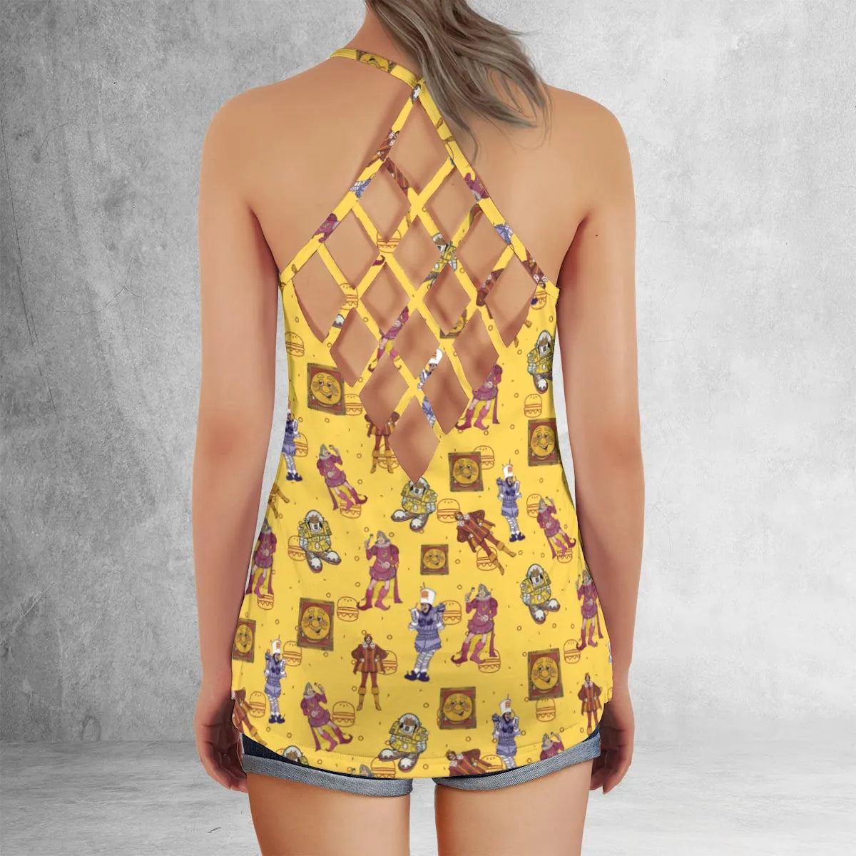 Criss Cross Tank Top - 2GBJGJM5
