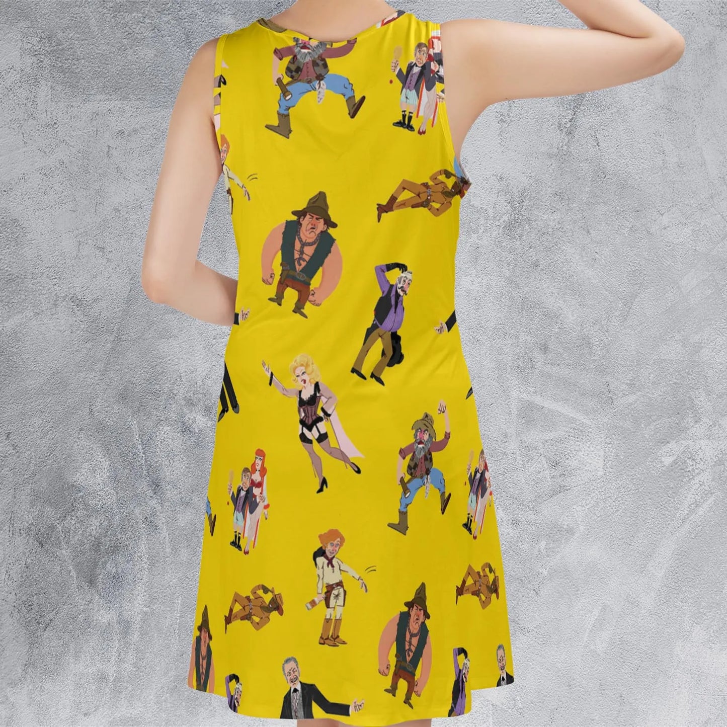 Sleeveless Dress - G7H5UL2C