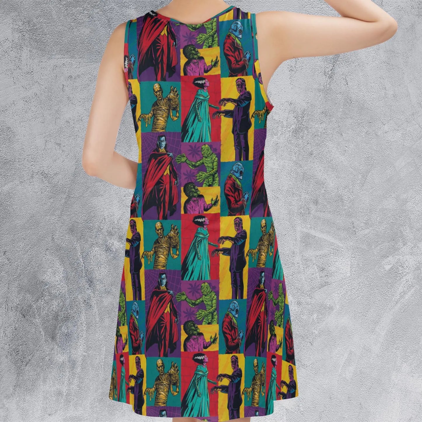 Sleeveless Dress - HBJ3Q72U