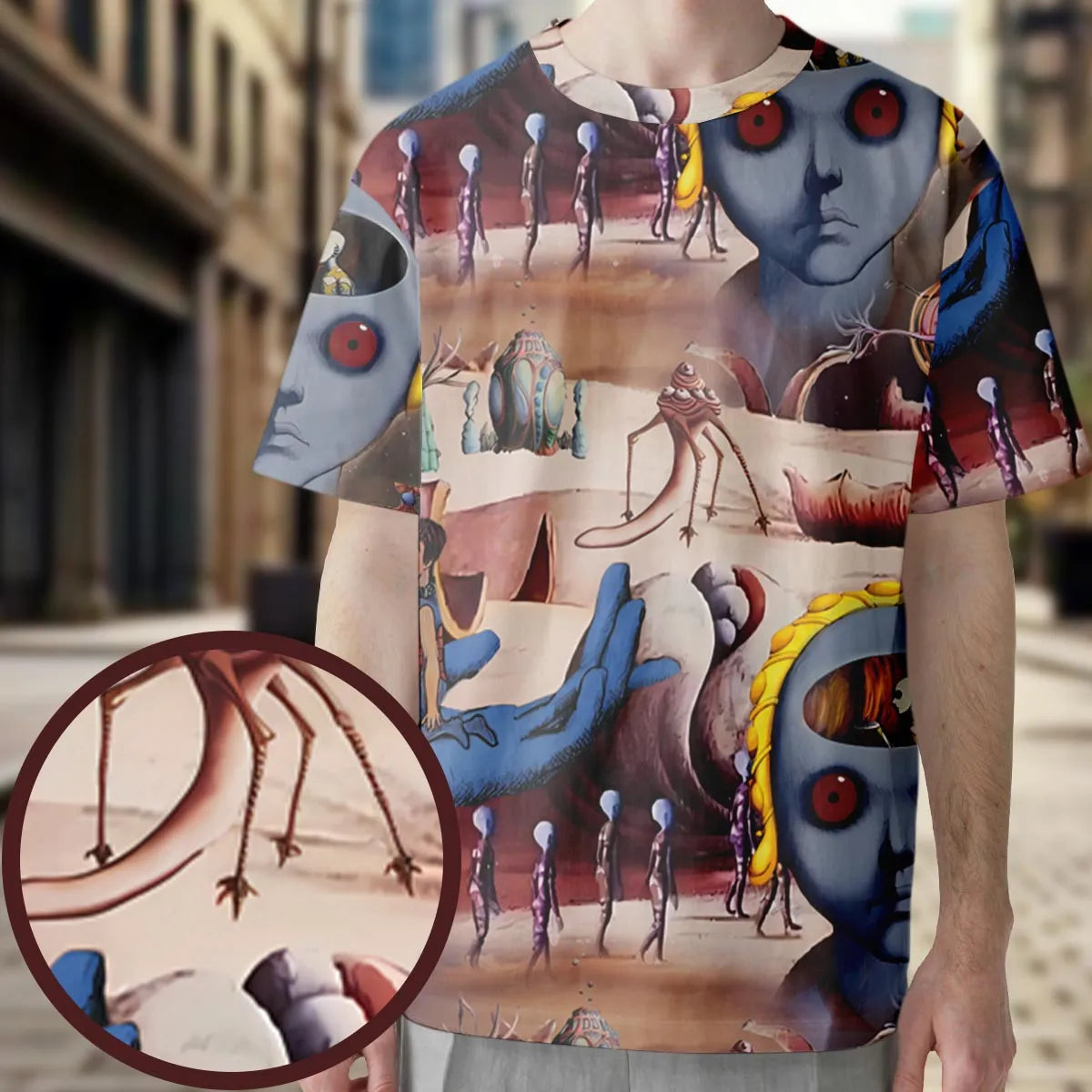 All-Over Print Unisex T-Shirt - WZC47LBK