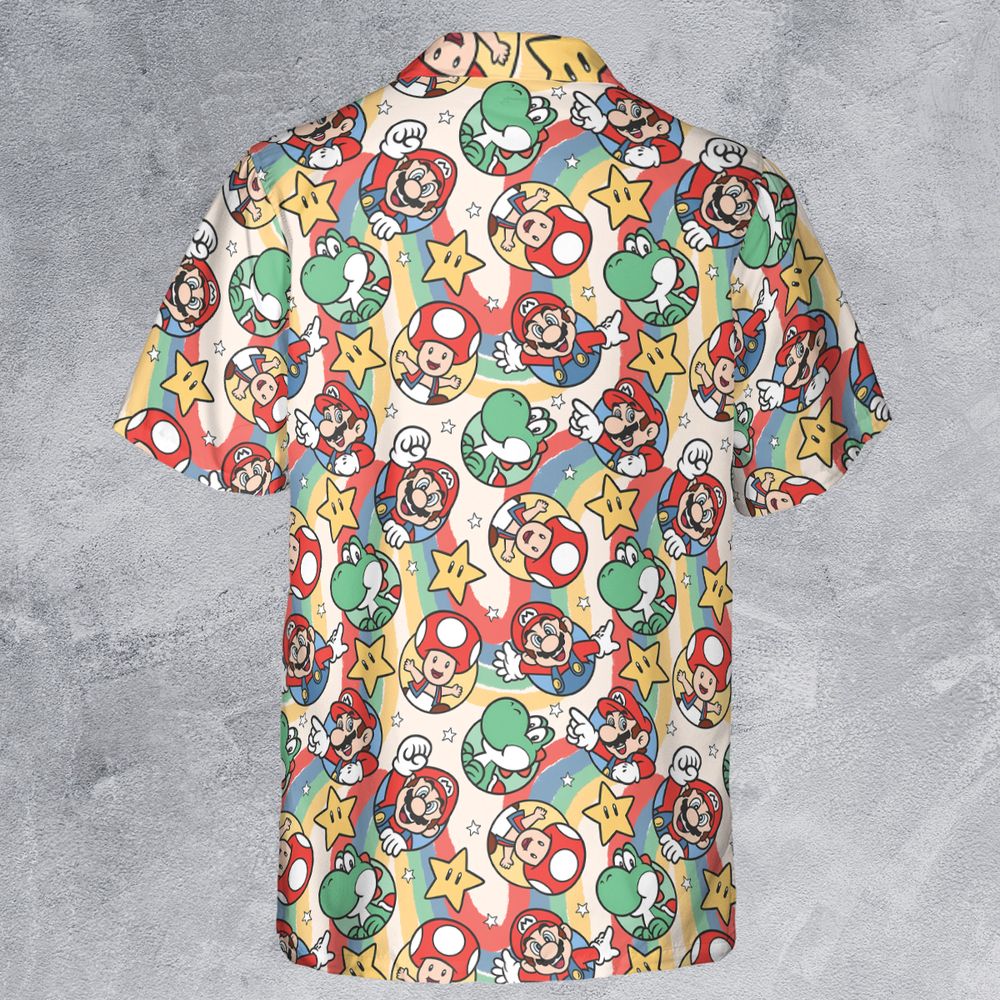 Mario seamless pattern -  - 3