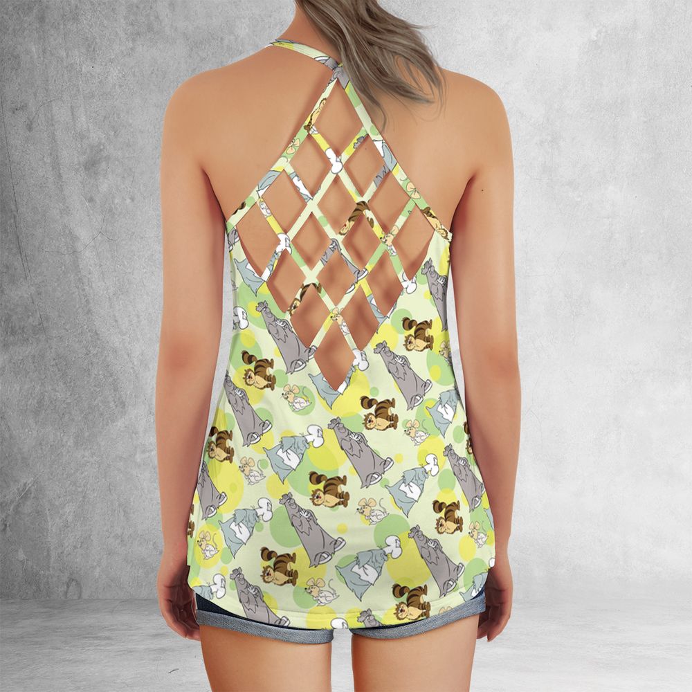 Criss Cross Tank Top - 6CKBQ5GB -  - 3