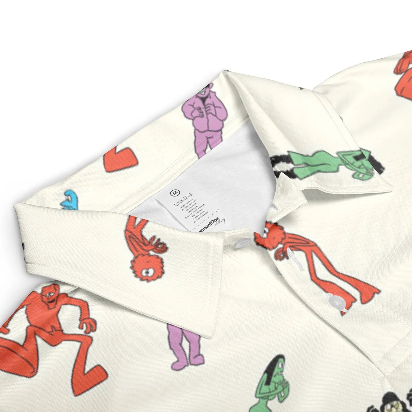AOP Men/Women Polo Shirt - AEBJVM92