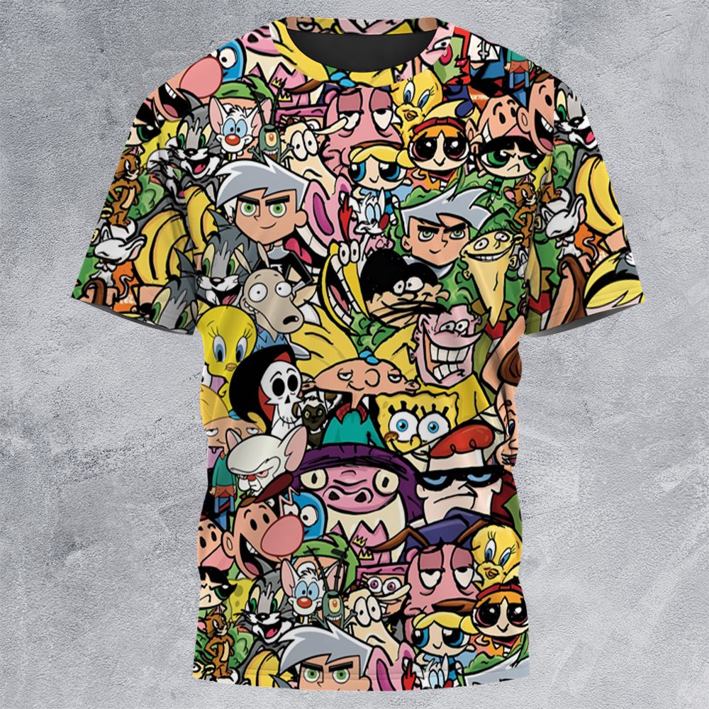 All-Over Print Unisex T-Shirt - SKFJ8SXH -  - 3