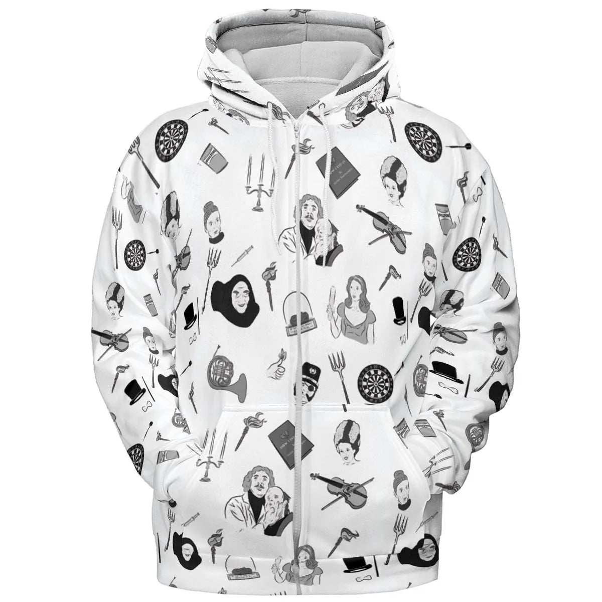 All-over Print Hoodie - BDJ783JV