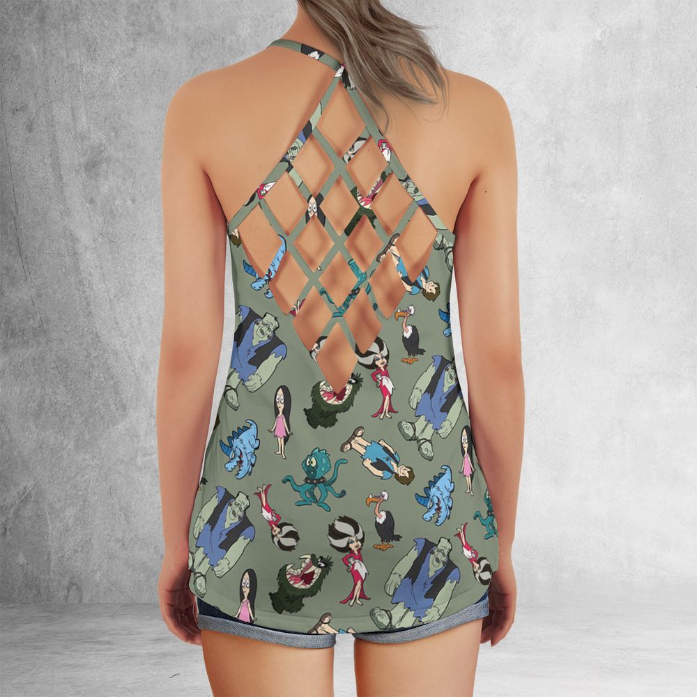 Criss Cross Tank Top - RBB9X89N -  - 3