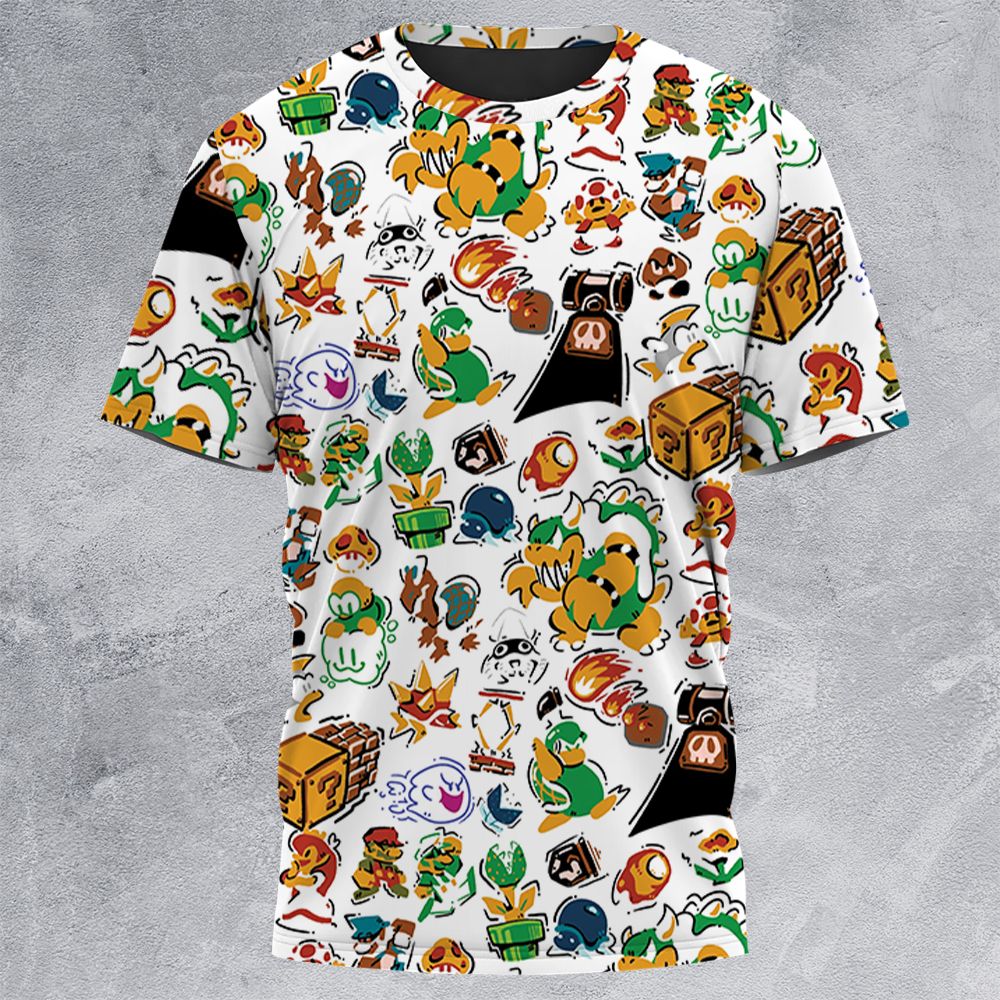 All-Over Print Unisex T-Shirt - 3DUEWRPQ -  - 3