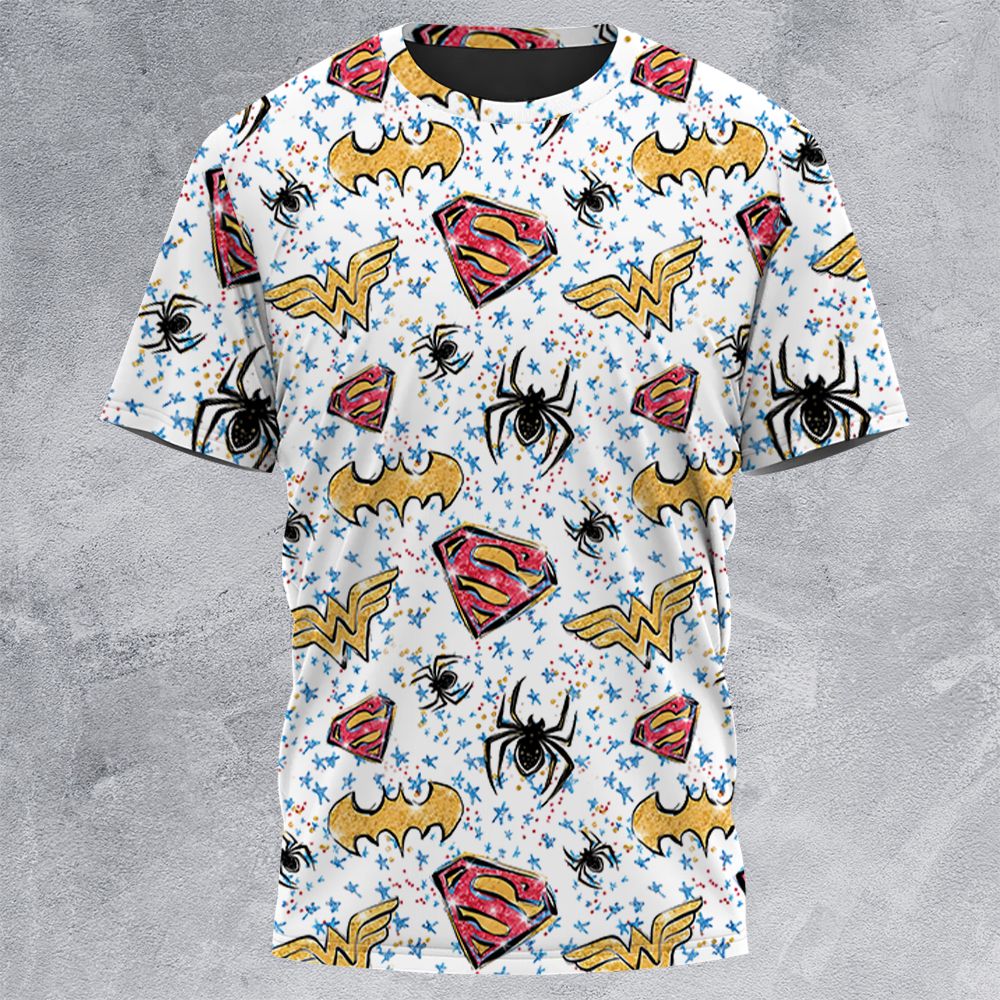 All-Over Print Unisex T-Shirt - GV8V1BRW -  - 3