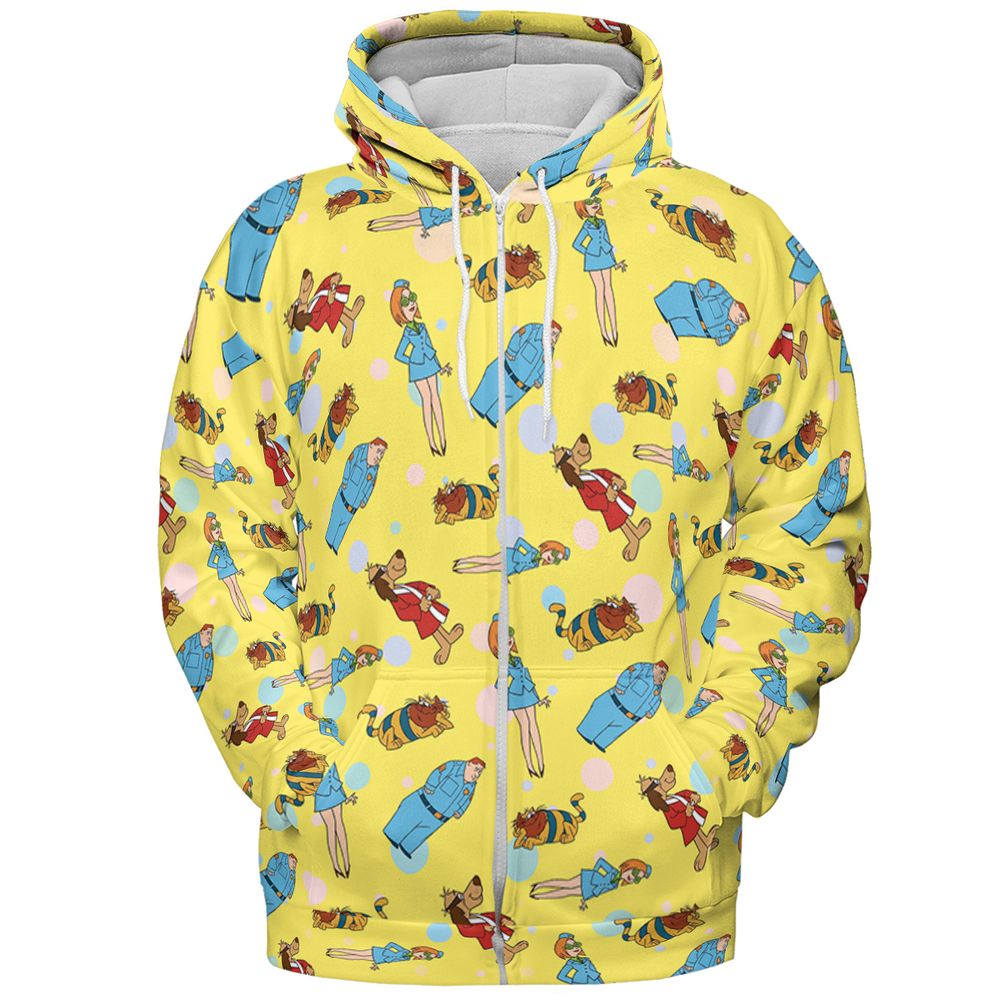 All-over Print Hoodie - DERL2Z39 -  - 3