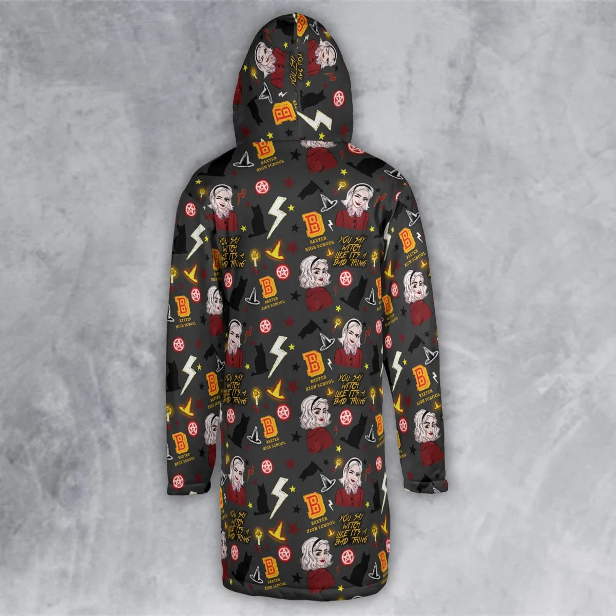 Hooded Cloak Coat - CGL483VK