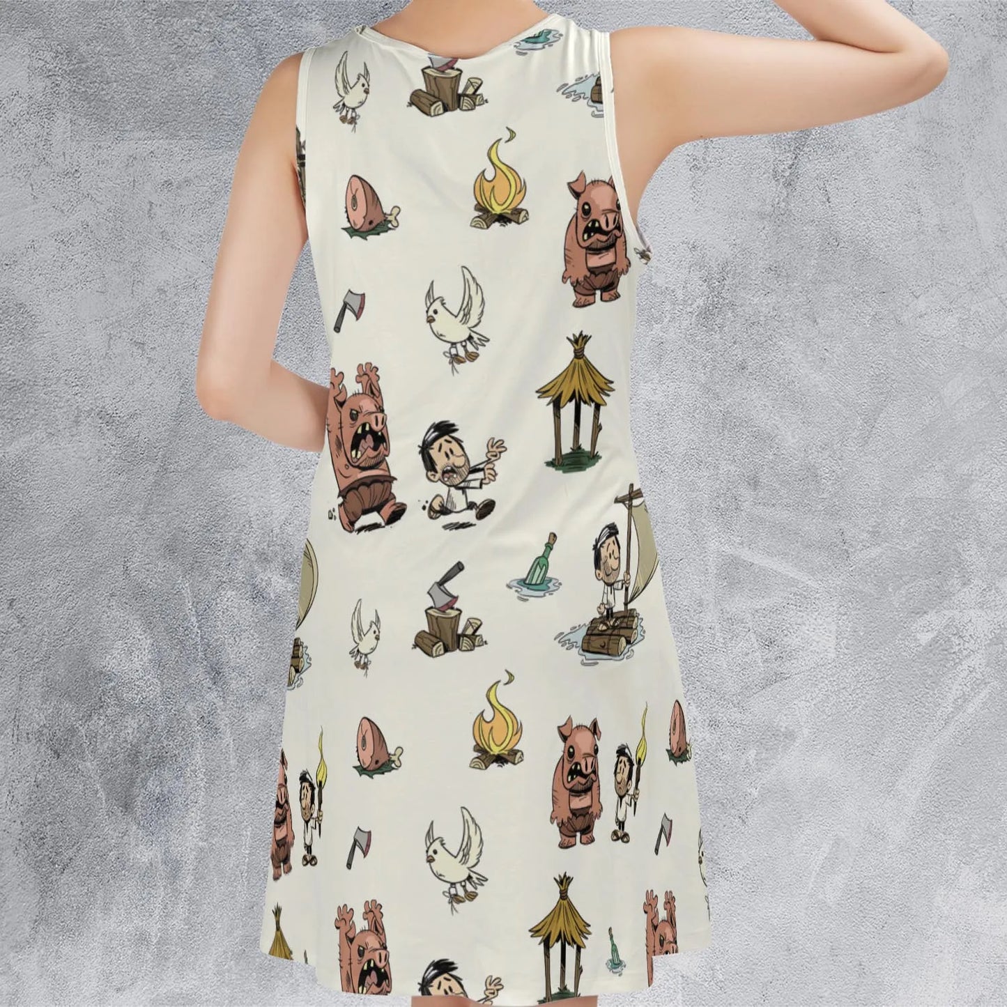 Sleeveless Dress - XSAPERU6